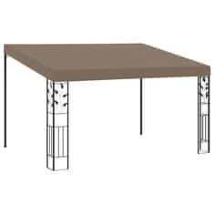 Greatstore Altán ke zdi 4 x 3 x 2,5 m taupe