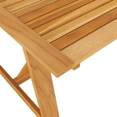 Greatstore Zahradní jídelní stůl 206 x 100 x 74 cm masivní akáciové dřevo