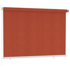 Greatstore Venkovní roleta 220 x 140 cm terakotová HDPE