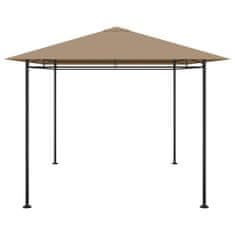 Greatstore Altán 4 x 3 x 2,7 m taupe 180 g/m2