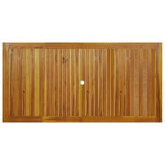 Greatstore Zahradní stůl 200 x 100 x 74 cm masivní akáciové dřevo