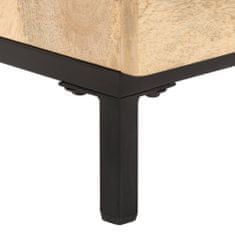Greatstore Noční stolek 40 x 30 x 51 cm masivní mangovníkové dřevo