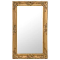 Petromila Nástěnné zrcadlo barokní styl 50 x 80 cm zlaté