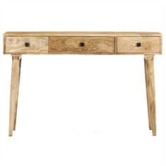 shumee Konzolový stolek 115 x 35 x 76 cm masivní mangovníkové dřevo