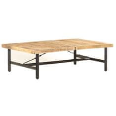 Greatstore Konferenční stolek 142 x 90 x 42 cm masivní mangovníkové dřevo