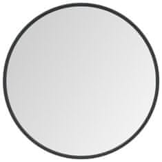 Vidaxl Nástěnné zrcadlo černé 60 cm