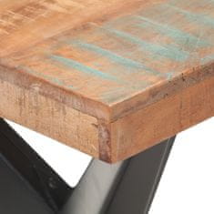 Greatstore Jídelní stůl 120 x 60 x 76 cm masivní recyklované dřevo