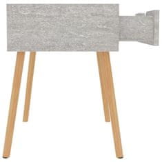 Greatstore Noční stolky 2 ks betonově šedé 40 x 40 x 56 cm dřevotříska