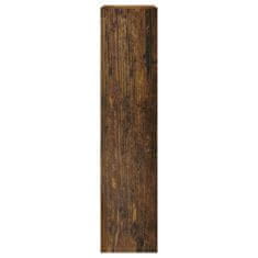 Greatstore Botník kouřový dub 63x24x103 cm kompozitní dřevo