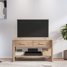 Vidaxl TV skříňka černá 82x38x45 cm kompozitní dřevo