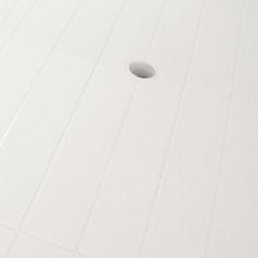 Petromila Zahradní stůl bílý 126 x 76 x 72 cm plast