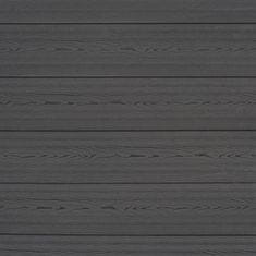 Greatstore Náhradní plotové desky WPC 7 ks 170 cm šedé
