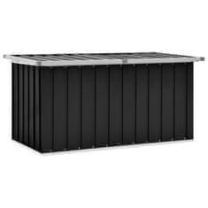 Vidaxl vidaXL zahradní úložný box antracit 129x67x65 cm