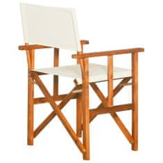 Petromila Režisérská židle masivní akáciové dřevo