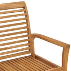 Vidaxl Zahradní lavice 112 cm masivní teak