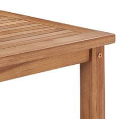 Greatstore Konferenční stolek 45 x 45 x 45 cm masivní teakové dřevo
