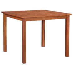 Greatstore Zahradní stůl 85 x 85 x 74 cm masivní akáciové dřevo
