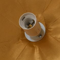 Greatstore Závěsné svítidlo bílo-zlaté Ø 50 cm E27