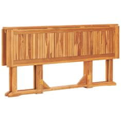 Greatstore Skládací zahradní stůl Butterfly 150 x 90 x 75 cm masivní teak