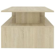 Vidaxl Konferenční stolek dub sonoma 90 x 60 x 42,5 cm dřevotříska