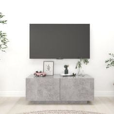 Vidaxl VidaXL TV stojan Concrete Grey 100x35x40 cm Dřevotřísková deska