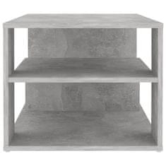 Vidaxl Konferenční stolek betonově šedý 100 x 50 x 40 cm dřevotříska