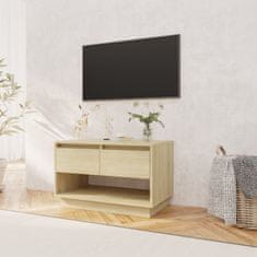 Vidaxl TV stolek dub sonoma 70 x 41 x 44 cm dřevotříska