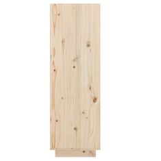 Greatstore Botník 34 x 30 x 105 cm masivní borové dřevo