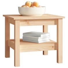 Greatstore Konferenční stolek 45 x 45 x 40 cm masivní borové dřevo