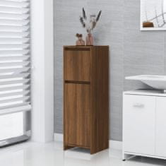 Vidaxl Koupelnová skříňka hnědý dub 30 x 30 x 95 cm kompozitní dřevo