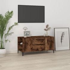 Vidaxl TV skříňka kouřový dub 102x44,5x50 cm kompozitní dřevo