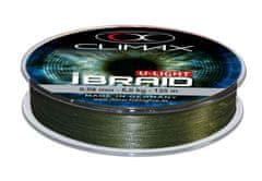 Climax Pletená šňůra Climax iBraid U-Light Oliva 135m 0,08mm / 6kg