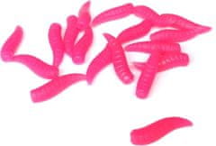 Tandem Baits Umělá nástraha - Maggots - plovoucí 18 ks M fluo pink, 3X15mm