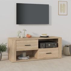 Vidaxl TV skříňka šedá sonoma 100 x 35 x 40 cm kompozitní dřevo