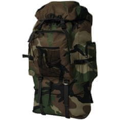 Greatstore Batoh v army stylu XXL 100 l maskáčový