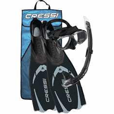 Cressi Potápěčský set PLUMA BAG černá 43/44