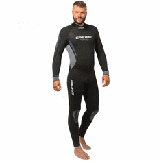 Cressi Neoprenová kombinéza FAST MAN 7 mm šedá/černá 2XL