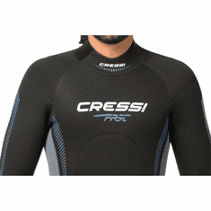 Cressi Neoprenová kombinéza FAST MAN 7 mm šedá/černá 2XL