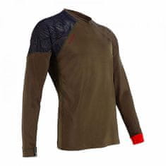 AQUALUNG Pánské lycrové triko RASH GUARD XSCAPE OLIVE, dlouhý rukáv khaki M