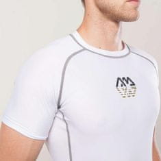 Aqua Marina Pánské lycrové triko SCENE bílá, krátký rukáv bílá L