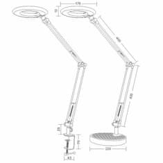 LED lampička BIANCA DL1203/B