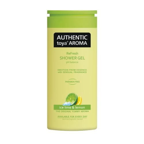 TOMIL Authentic toya aroma sprchový gel 400ml Ice lime&lemon [3 ks]