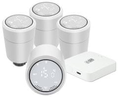 Immax NEO SMART Termostatická hlavice 4+1 Starter Kit, Zigbee, TUYA