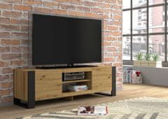 TV stolek MONDI 158 cm řemeslný dub