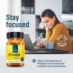 WoldoHealth® Vitamín C 120 kapslí