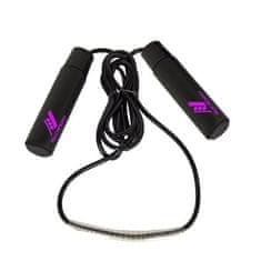 Rucanor Jump rope weight švihadlo se závažím Černá/růžová