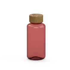 Elasto Láhev na pití "Natural" čirá-transparentní, 0,7 l, Transparentní červená