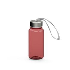 Elasto Láhev na pití "Pure" čirá-transparentní, 0,4 l, Transparentní červená