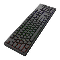 Dark Project Klávesnice KD104A Black, Red Switch, US