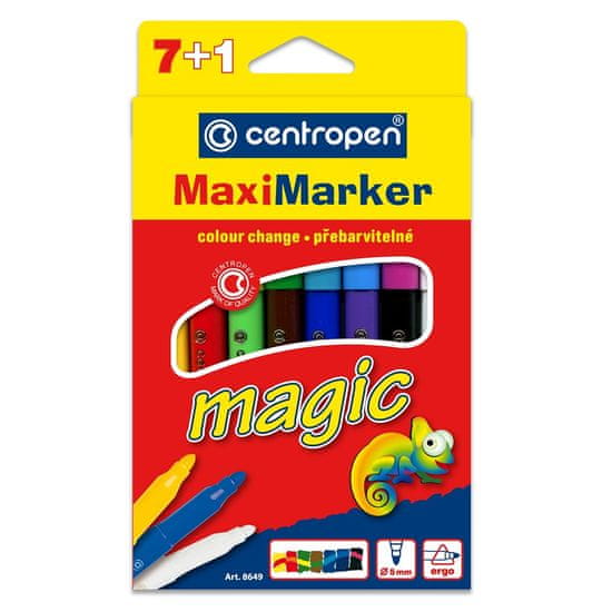 Centropen popisovač 8649/8 Magic - 2 balení